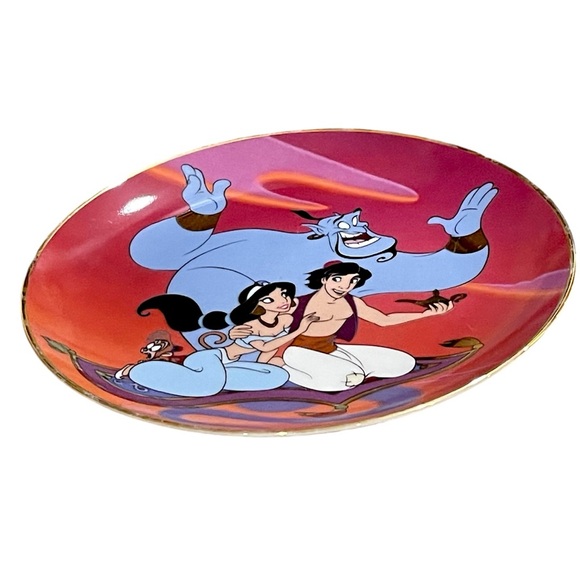 Disney Aladdin The Magic Carpet Ride Bradford Exchange Collector Plate 7-5/8" - Picture 3 of 9